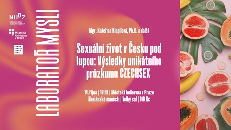 Přednáška - Sexuální život v Česku pod lupou