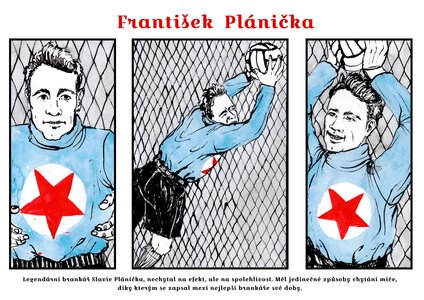 Setkání - Brankář František Plánička - knihy a obrazy