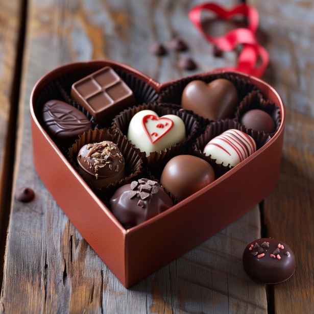 Historie čokolády a bonboniér