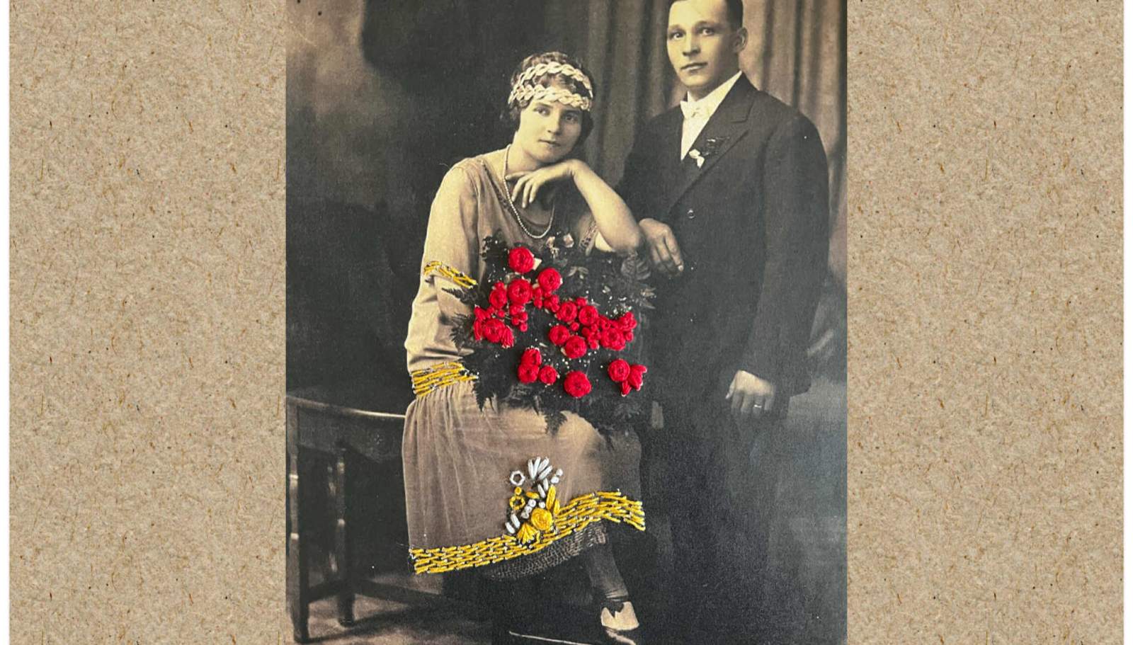 Vyšívaná fotografie – dejte fotografii nový život